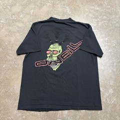 RARE O’Neill Skull Graphic Men’s Black T-Shirt Size XL Vintage 80s Skater Grunge