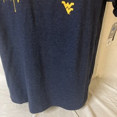 Colosseum Mens T-Shirt Medium Blue WVU West Virginia Cue Country Roads NWT FS!