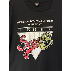 Vintage Boy Scouts National Scouting Museum Murray KY USA Made T Shirt Large