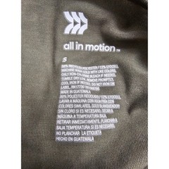 All in Motion Mens Olive Green Short Sleeve Performance T-Shirt Size S F16803481