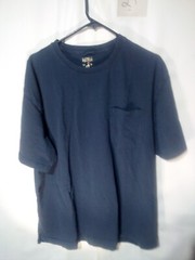 2 Red Head navy Blue Pocketed T Shirts Chest 46- 48″, Length 28″ Great Condition