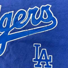 Los Angeles LA Dodgers Shirt Mens Size XL Blue Tee Baseball