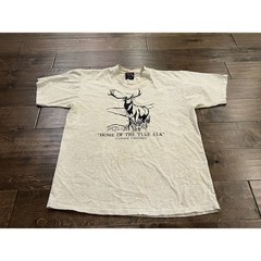 Vtg Soffes Choice Mens Home Of The Tule Elk Concord California Tshirt Size L