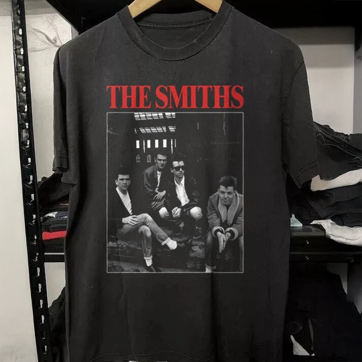 The Smiths shirt, The Smiths Rock Band Tour 90s Tshirt