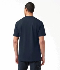 NWT Dickies Men’s HEAVY WEIGHT T-Shirt Short Sleeve 5XL Chest Pocket Dark Navy