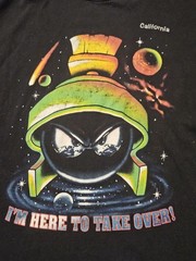Vintage Marvin The Martian Here To Take Over Tshirt Size Large Fruit Of The Loom