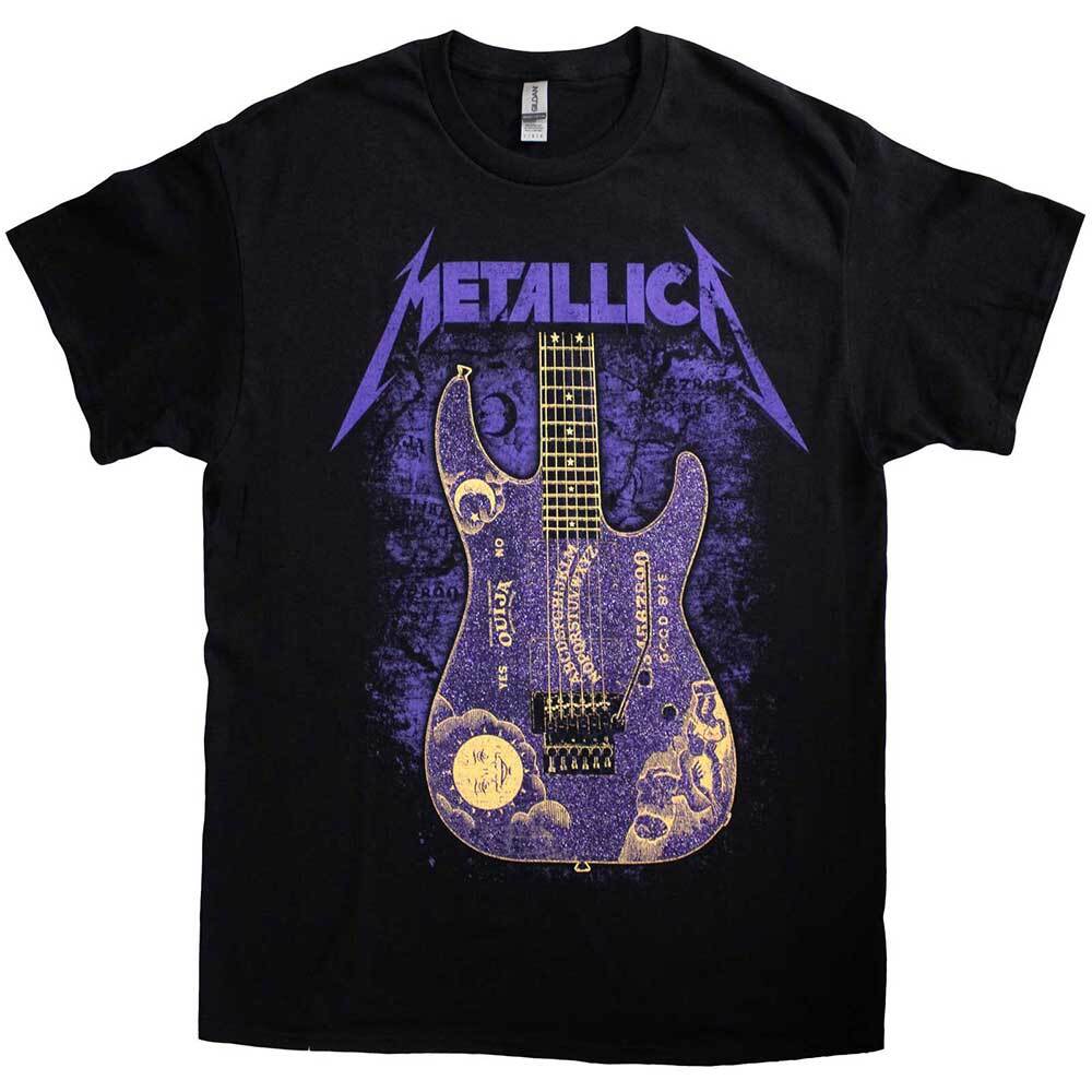 Metallica Ouija Purple T-Shirt Black New