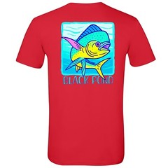 Black Pond Saltwater Series Men’s T-shirt Offshore Fishing Mahi Dorado Dolphin