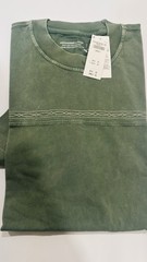 Abercrombie & Fitch Premium Heavyweight 2.0 Tee Men’s Green L Tall Crewneck