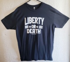 Next Level Men’s XL Crew Neck T-Shirt SS “Liberty or Death” “Lions Not Sheep”