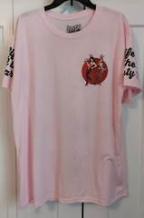 FRESH LAUNDRY MEN’S PINK SHIRT LIFE OF THE PARTY BEER SEXY ANIME BUNNY XL NWT