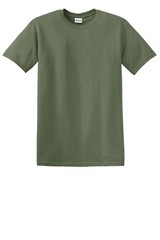 6 Pack Gildan 5000 Men’s T-Shirt Heavy Cotton Short Sleeve Plain Blank Tee S-3XL