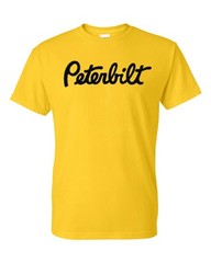 New Peterbilt Trucks Trucker T-Shirt for Men – Simple Design, Sizes S to XL