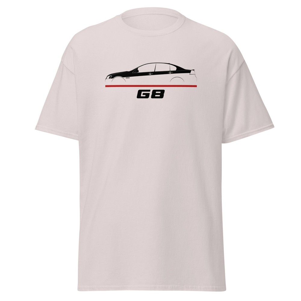 For Pontiac G8 2007-2009 Fans Car Tee T-Shirt Birthday Gift