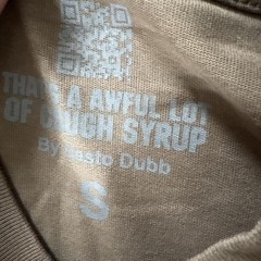 That’s A Awful Lot Of Cough Syrup Desto Dubb Men’s Graphic T-Shirt S Brown