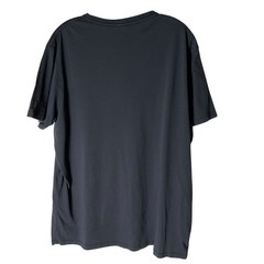 Onno Mens Keep The Sea Plastic Free Organic Cotton Graphic T-Shirt Black Size XL