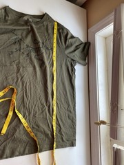 Arc’teryx Archaeopteryx T-Shirt Men Large Olive Green Logo Graphic Tee Gorpcore