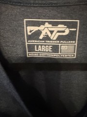 AMERICAN TRIGGER PULLERS ARMY RANGERS MENS LARGE