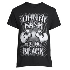 Johnny Cash Rock T-Shirt Size Medium, The Man in Black Shirt, Walmart T-Shirt