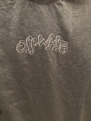Off-White Oversized Logo Cotton Graphic Tee Size XX-Small
