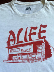 Alife Chinese Restaurant White Red Graphic Long Sleeve T-Shirt XXL – Well Worn