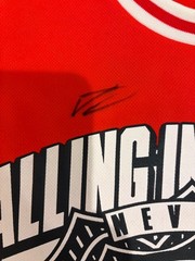Falling in Reverse Basket Ball Jersey AUTOGRAPHED