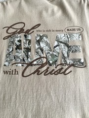 Shaka Wear Super Max Heavyweight Tan Camo Calvary Youth Vintage T-Shirt Men 2XL