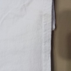 Gildan White V Neck T Shirts 100% Cotton 5 Tagless Flat Collar Size M