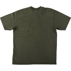 Used Carhartt Henley neck short-sleeved T-shirt with a single logo pocket me…