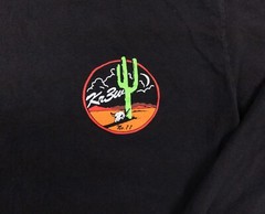 KREW Shirt Adult Medium Black Long Sleeve Skateboarding Streetwear Mens Tee