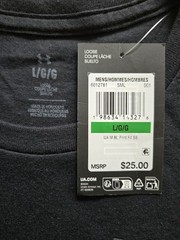 Under Armour Men’s Black Graphic Print T-shirt Big Logo Short Sleeve Crew Neck L