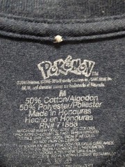 Pikachu Pokemon Poke ball Men’s T Shirt Size M Blue Short. Sleeve