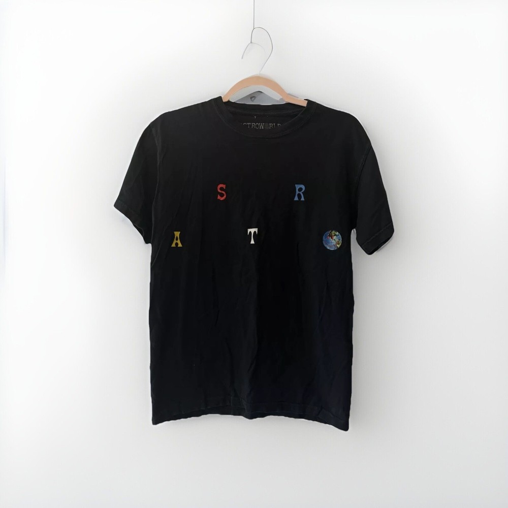 Travis Scott Astroworld Scattered Tee T-Shirt Unisex Size Small Show Merch