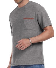 NUOKESASI Mens Casual T-Shirt Long Sleeve Crew Neck Soft Tee Shirts Summer Beach