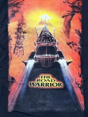 2 XXL T-Shirt The Road Warrior Movie Poster Style Pre-Owned Black