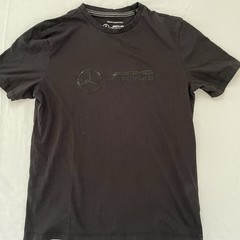 Mercedes Benz Tshirt men MEDIUM AMG PETRONAS FORMULA ONE TEAM Black/ Black LOGO