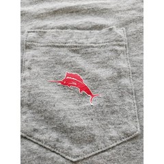 Tommy Bahama Graphic T-Shirt Mens XXXL Gray Always Root For The Underdogs Pocket