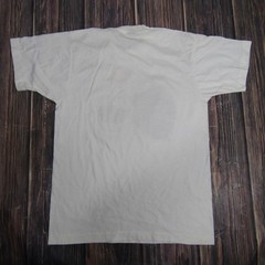 Vintage USPS Ogden Utah Eagle Shirt Mens Large White Single Stitch 80s
