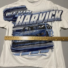 NASCAR Keven Harvick Double Sided All Over Print Busch Light Mega Print T-Shirt