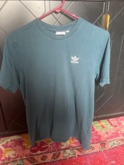 adidas Originals Skatboarding 4.0 Logo Tee Gender Neutral, Legacy Teal/White