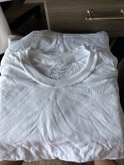 Gildan – DryBlend 50/50 T-Shirt White NEW XL Smoke Free Tag Less, New! See Pics.