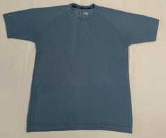 Chubbies Sports Shirt Mens Blue Workout Stretch Preppy Polyamide Run Athleisure