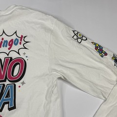 Universal Studios Jurassic World Mr DNA Long Sleeve T-shirt White Mens Large NWT