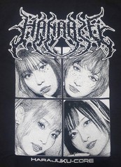 Hanabie. World Tour 2024 FacesTee XL Official Band T-Shirt