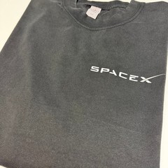 Space X Front & Back Print Vintage Premium Tee