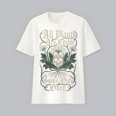 Women’s All Plants are Edible Some Only Once Men Women V-Neck T-Shirt