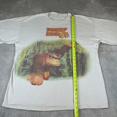 Vintage 90s Nintendo Donkey Kong 64 T-Shirt Mens XL Video Game Promo Graphic Tee
