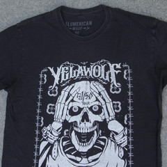 Yelawolf T Shirt M 51/50 2017 TRIAL BY FIRE Tour Skull Merch Hip Hop Country Rap