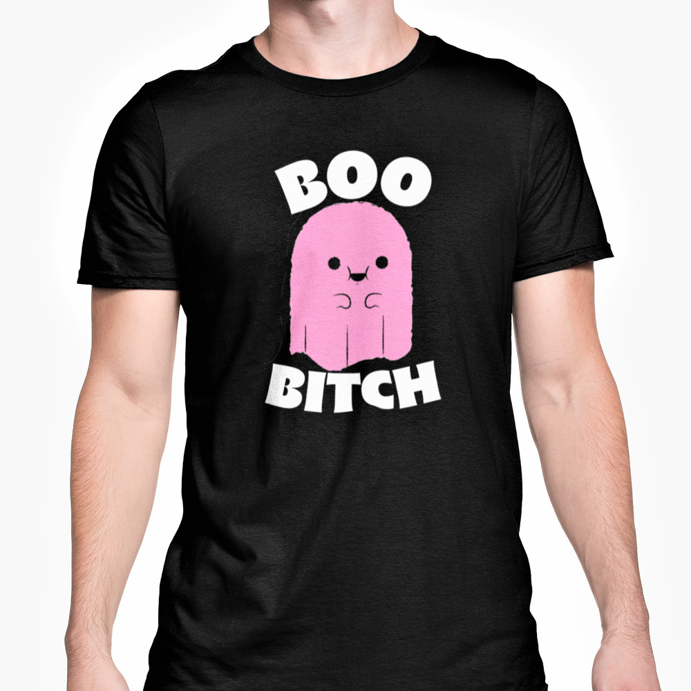 Boo B tch Halloween Cute Ghost T Shirt Sassy Top Spooky Tee Halloween Costume