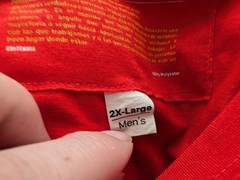 Ronald McDonald House Red Short Sleeve T Shirt Size 2XL XXL Postman Dog